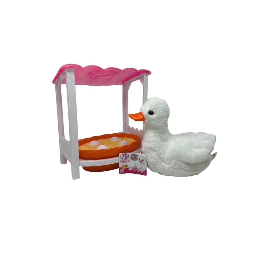 Pets alive mama duck and babies interactive surprise toy Zuru